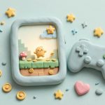 Ilustrasi game Android offline di HP dengan kontroler game