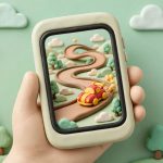 Ilustrasi game Android balap