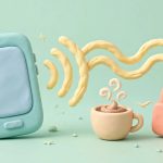 Ilustrasi HP Android di WiFi publik dengan gembok pengaman