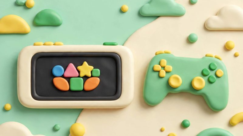HP Android gaming dengan kontroler untuk bermain game